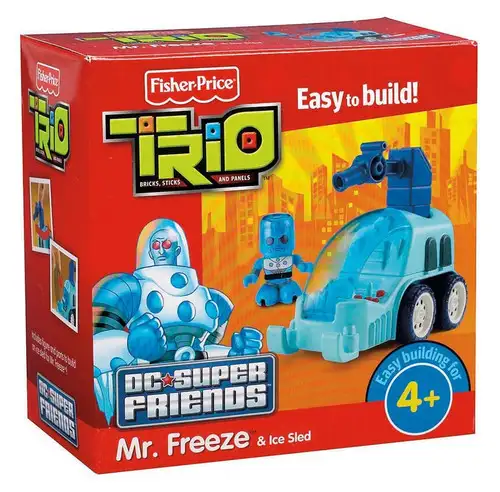 Fisher Price Trio DC Super Friends Mr. Freeze Playset