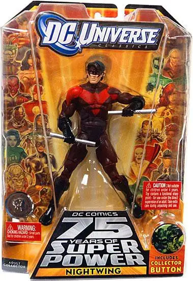 DC Universe 75 Years of Super Power Classics Nightwing Action Figure [Red & Black]