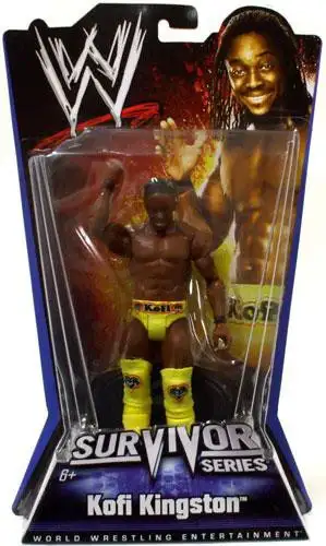 WWE Wrestling Pay Per View Series 1 Survivor Series Kofi Kingston Action Figure