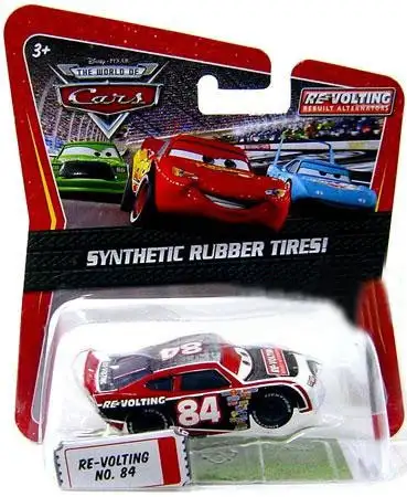 Disney / Pixar Cars The World of Cars Synthetic Rubber Tires Re-Volting No. 84 Exclusive Diecast Car