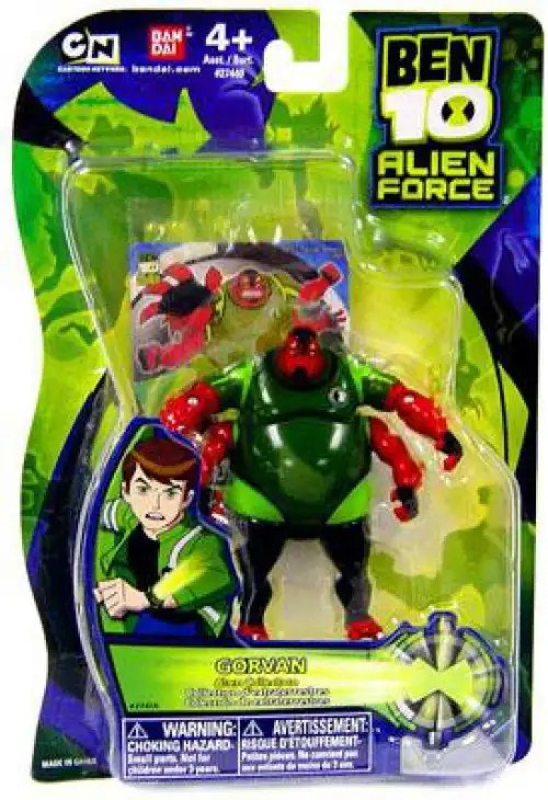 Ben 10 Alien Force Alien Collection Gorvan Action Figure