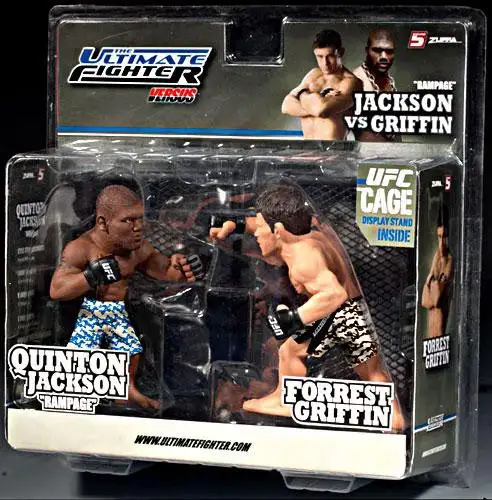 UFC Ultimate Collector Versus Series 1 Quinton Jackson vs. Forrest Griffin Action Figure 2-Pack