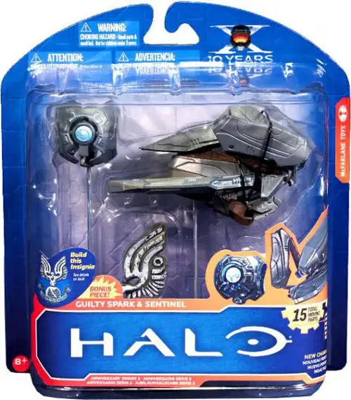 McFarlane Toys Halo 10th Anniversary Series 2 Sentinel & Guilty Spark Action Figure 2-Pack