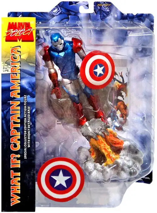 Marvel Select What If? Iron Captain America Exclusive Action Figure