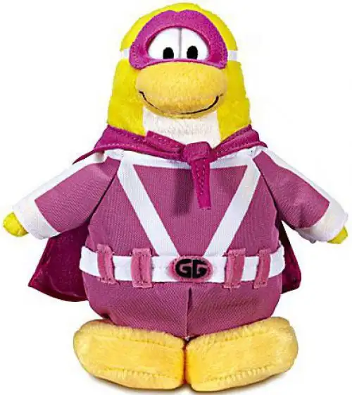 Club Penguin Series 12 Gamma Gal 6.5-Inch Plush Figure