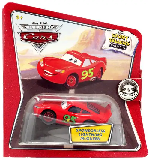 Disney / Pixar Cars The World of Cars Story Tellers Sponsorless Lightning McQueen Diecast Car