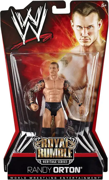 WWE Wrestling Pay Per View Series 6 Royal Rumble Heritage Randy Orton Action Figure