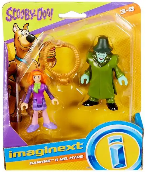 Fisher Price Scooby Doo Imaginext Daphne & Mr. Hyde 3-Inch Mini Figure 2-Pack