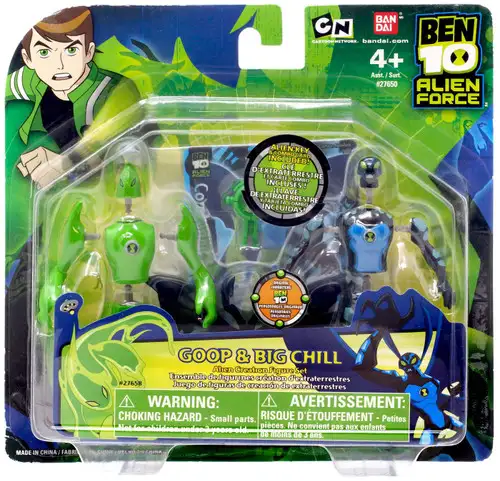 Ben 10 Alien Force Alien Creation Chamber Goop & Big Chill Mini Figure 2-Pack