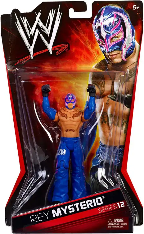 WWE Wrestling Series 12 Rey Mysterio Action Figure