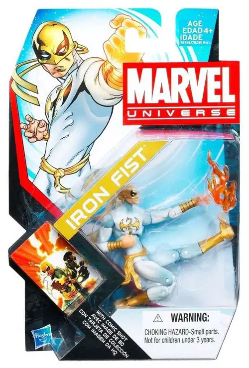 Marvel Universe Series 17 Iron Fist Action Figure #6