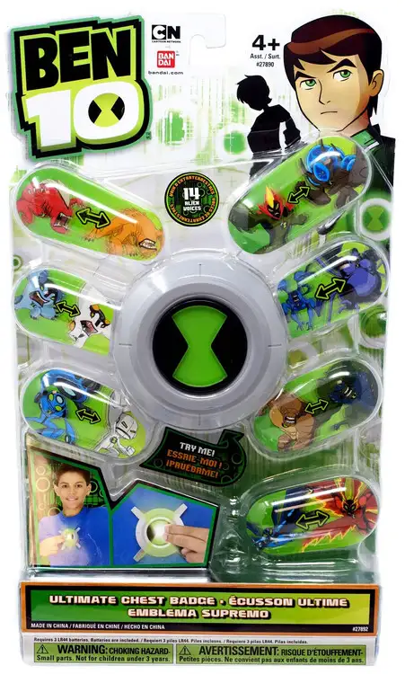 Ben 10 Ultimate Chest Badge Roleplay Toy