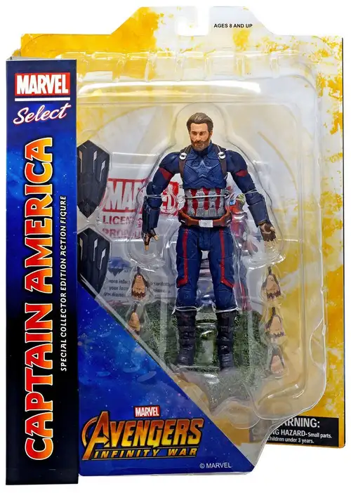 Avengers Infinity War Marvel Select Captain America Action Figure [Infinity War]