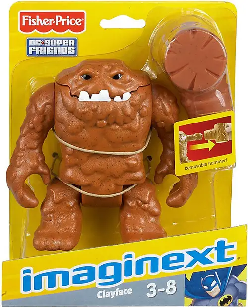 Fisher Price DC Super Friends Imaginext Clayface 3-Inch Mini Figure