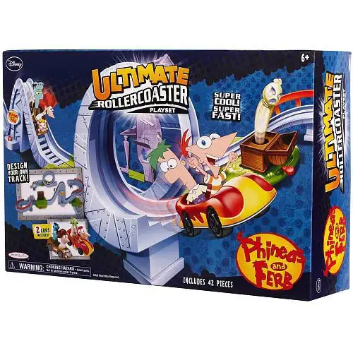Disney Phineas and Ferb Ultimate Rollercoaster Playset
