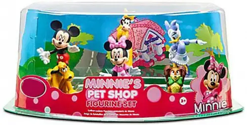 Disney Minnie's Pet Shop Exclusive 6-Piece PVC Figure Play Set