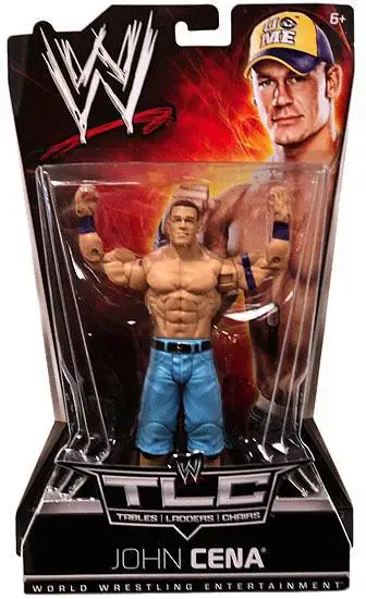 WWE Wrestling Pay Per View Series 8 TLC Tables, Ladders, Chairs John Cena Action Figure