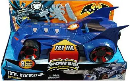 Batman Power Attack Total Destruction Batmobile Vehicle