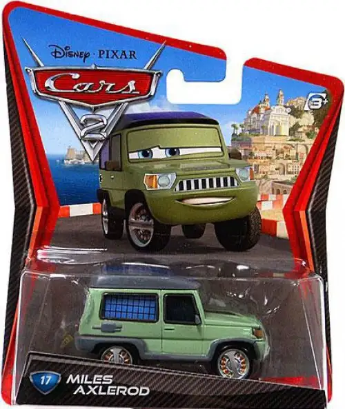 Disney / Pixar Cars Cars 2 Main Series Miles Axlerod Diecast Car
