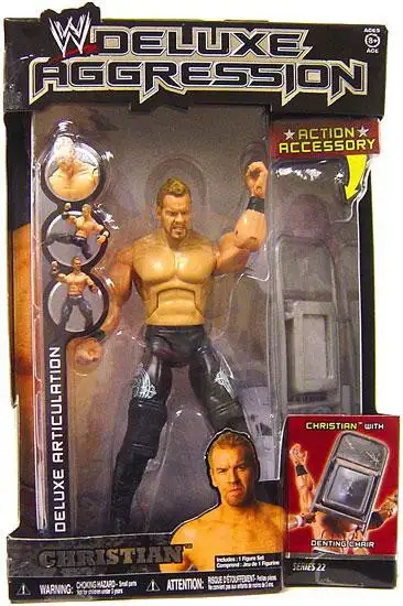 WWE Wrestling Deluxe Aggression Series 22 Christian Action Figure