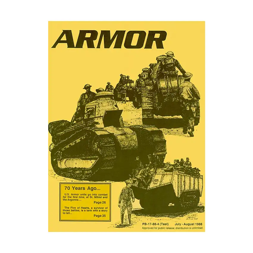 Vol. 97, #4 "Armor In Low-Intensity Conflict, By Night As By Day, Platoon Defensive Operations"