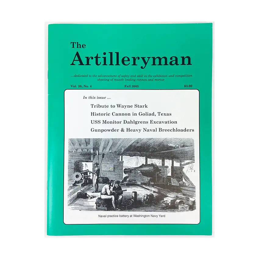 #108 "Tribute to Wayne Stark, Historic Cannon in Goliad, Texas, USS Monitor Dahlgrens Excavation"