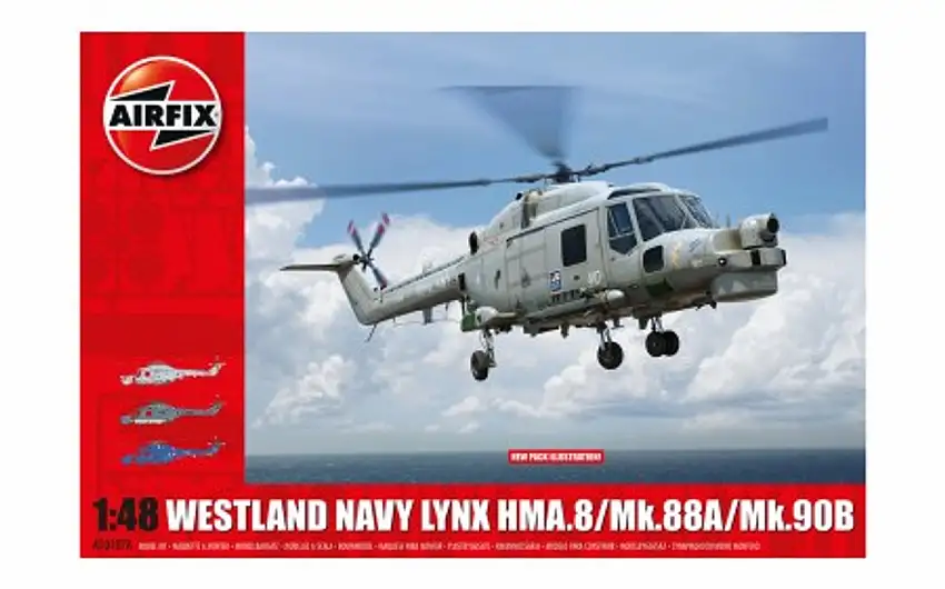 Westland Lynx Mk.88A/HMA.8/Mk.90B Multi-Role Helicopter 1/48 Airfix Models