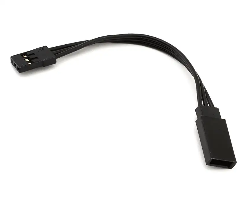 Reedy 75mm Servo Wire Extension Lead (Black)