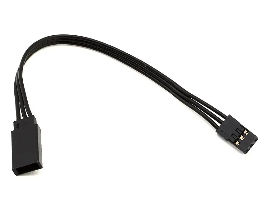 Reedy 125mm Servo Wire Extension Lead (Black)