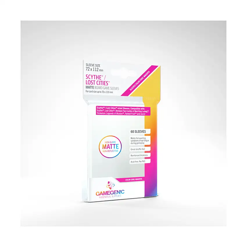 Matte Sleeves - Scythe/Lost Cities (60)