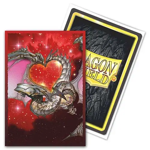 Dragon Shield Sleeves: Brushed - Japanese Sized - Valentine 2022 (60) (Clearance)