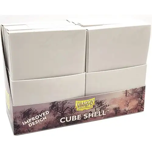 Dragon Shield Cube Shell: Pearl White (8)