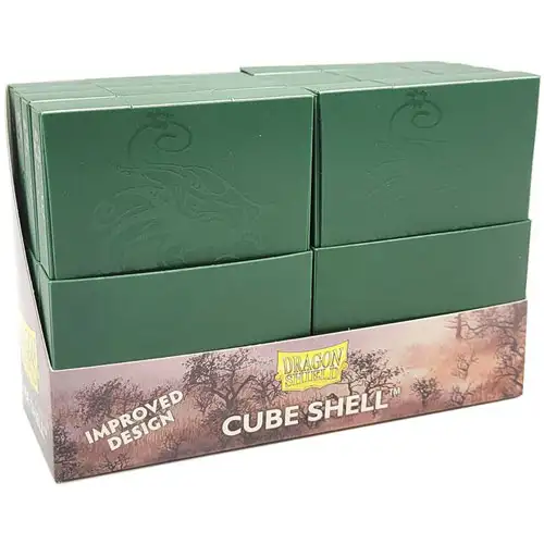 Dragon Shield Cube Shell: Forest Green (8)