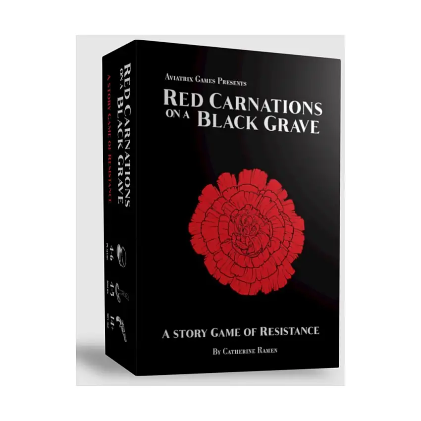 Red Carnations on a Black Grave