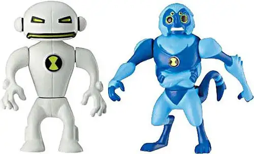 Ben 10 Alien Force Alien Creation Chamber Spidermonkey & Echo Echo Mini Figure 2-Pack