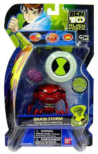 Ben 10 Alien Force Deluxe Alien Collection Brainstorm Action Figure