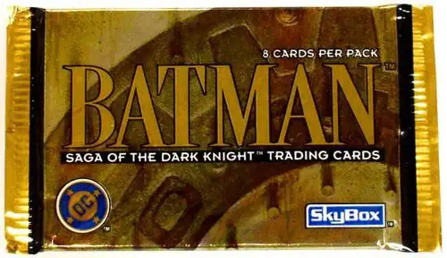 Batman Topps Saga of the Dark Knight Trading Card Pack