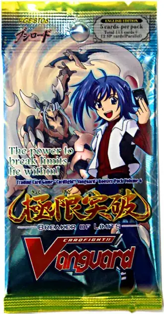 Cardfight Vanguard Trading Card Game Breaker of Limits Booster Pack