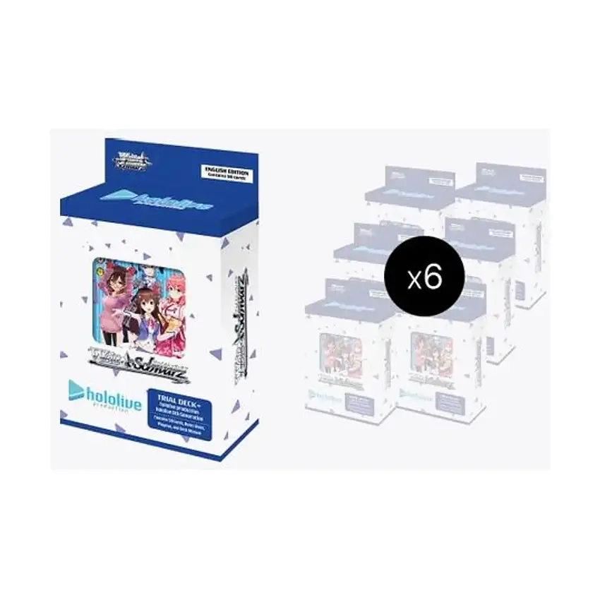 Trail Deck+ - Hololive Production 0th Generation (6 Decks)