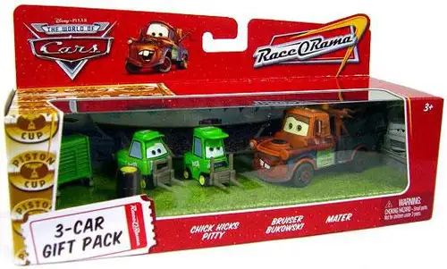 Disney / Pixar Cars The World of Cars Multi-Packs Chick Hicks Crew 3-Car Gift Pack Diecast Car Set