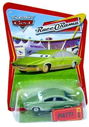 Disney / Pixar Cars The World of Cars Race-O-Rama Patti Diecast Car