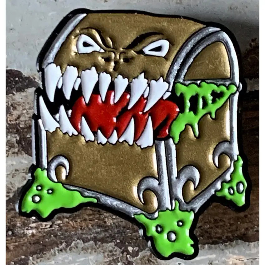 Enamel Pin: Mimic - Classic Gold (Last Chance)
