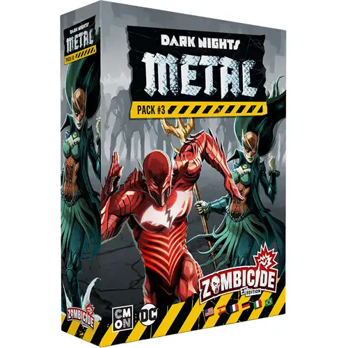 Zombicide 2E: Dark Nights Metal Pack #3 Survivors & Abominations Set