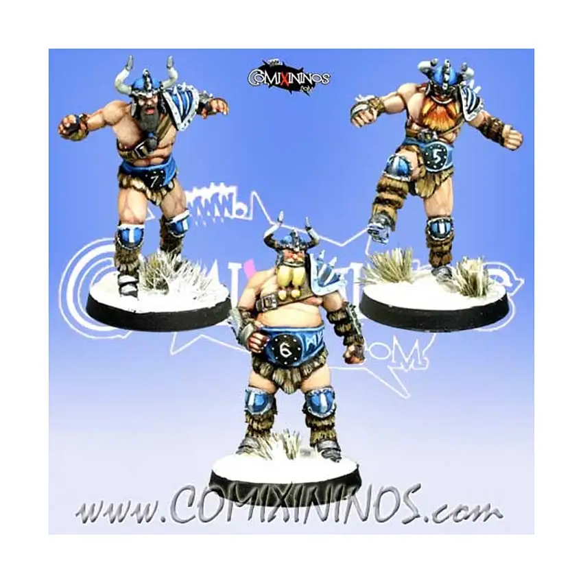 Set B of 3 Norse Linemen
