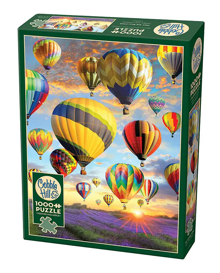 Hot Air Balloons Puzzle (1000pc) Cobble Hill Puzzles
