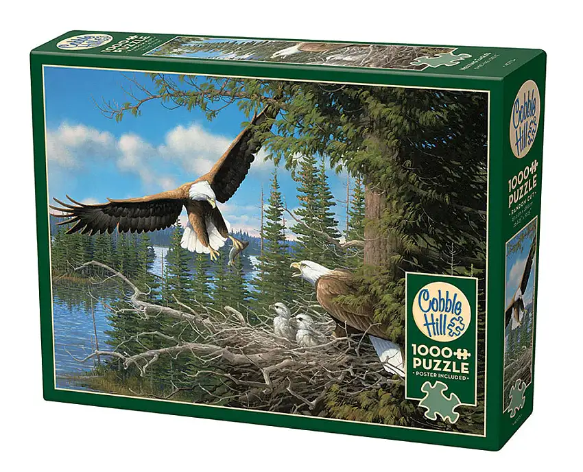 Nesting Eagles Puzzle (1000pc) Cobble Hill Puzzles
