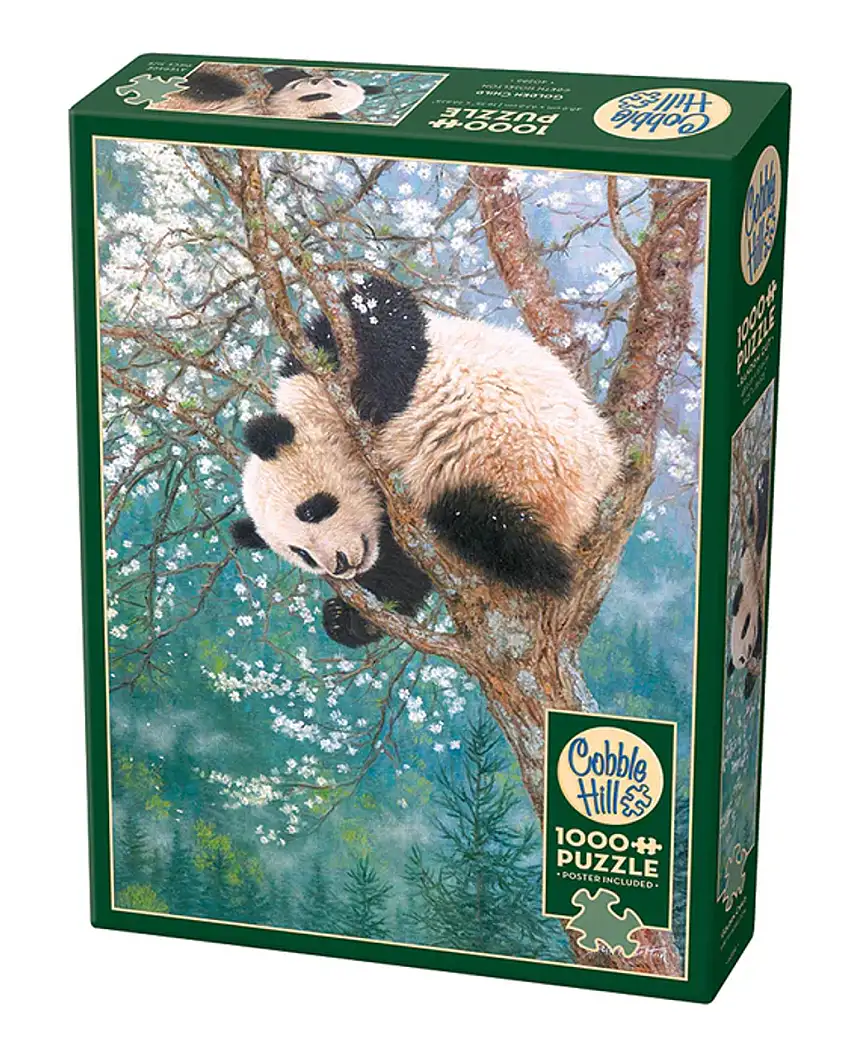 Golden Child (Panda in Tree) Puzzle (1000pc) Cobble Hill