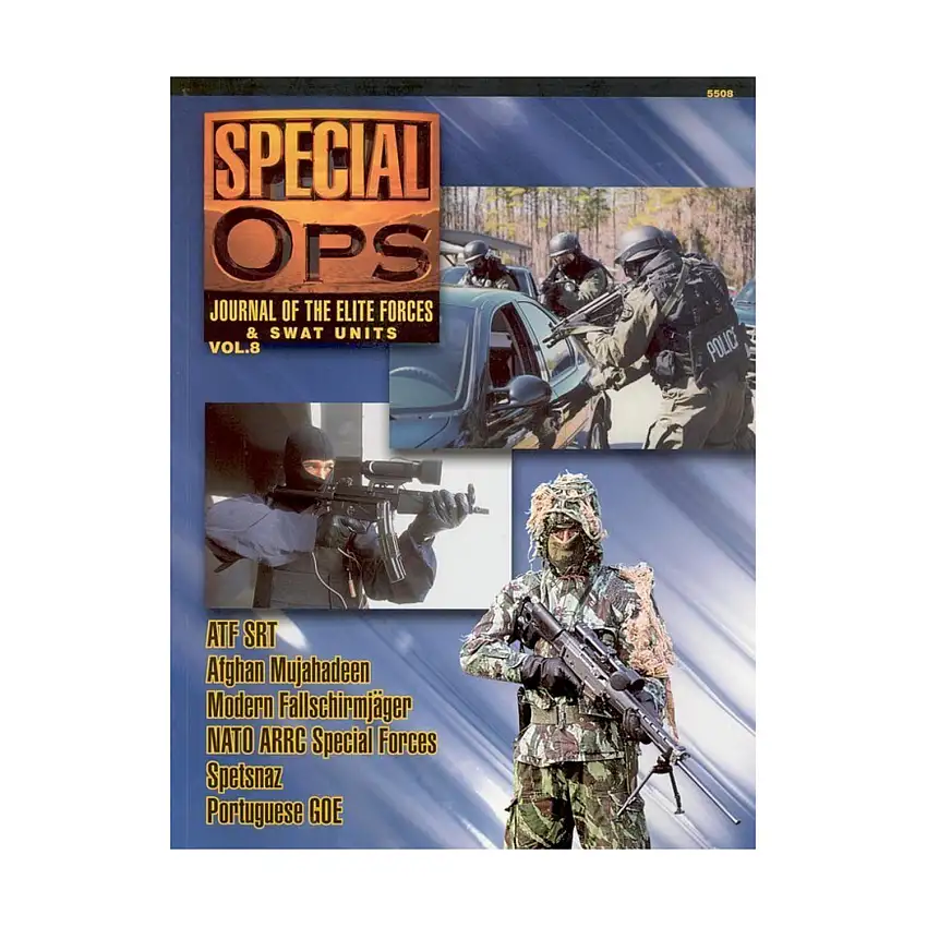 Vol. 8, "ATF SRT, Afghan Mujahadeen, Modern Fallschirmjager"