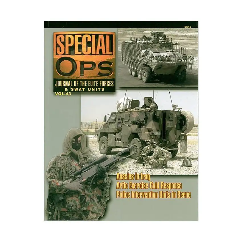 Vol. 43, "Aussies in Iraq, Artic Exercise Cold Response, Police Intervention Units in Berne"