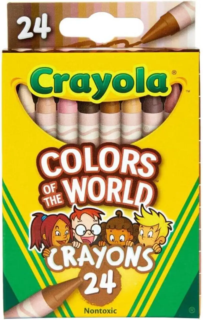 Skin Tone Color Pack Crayons (24) Crayola
